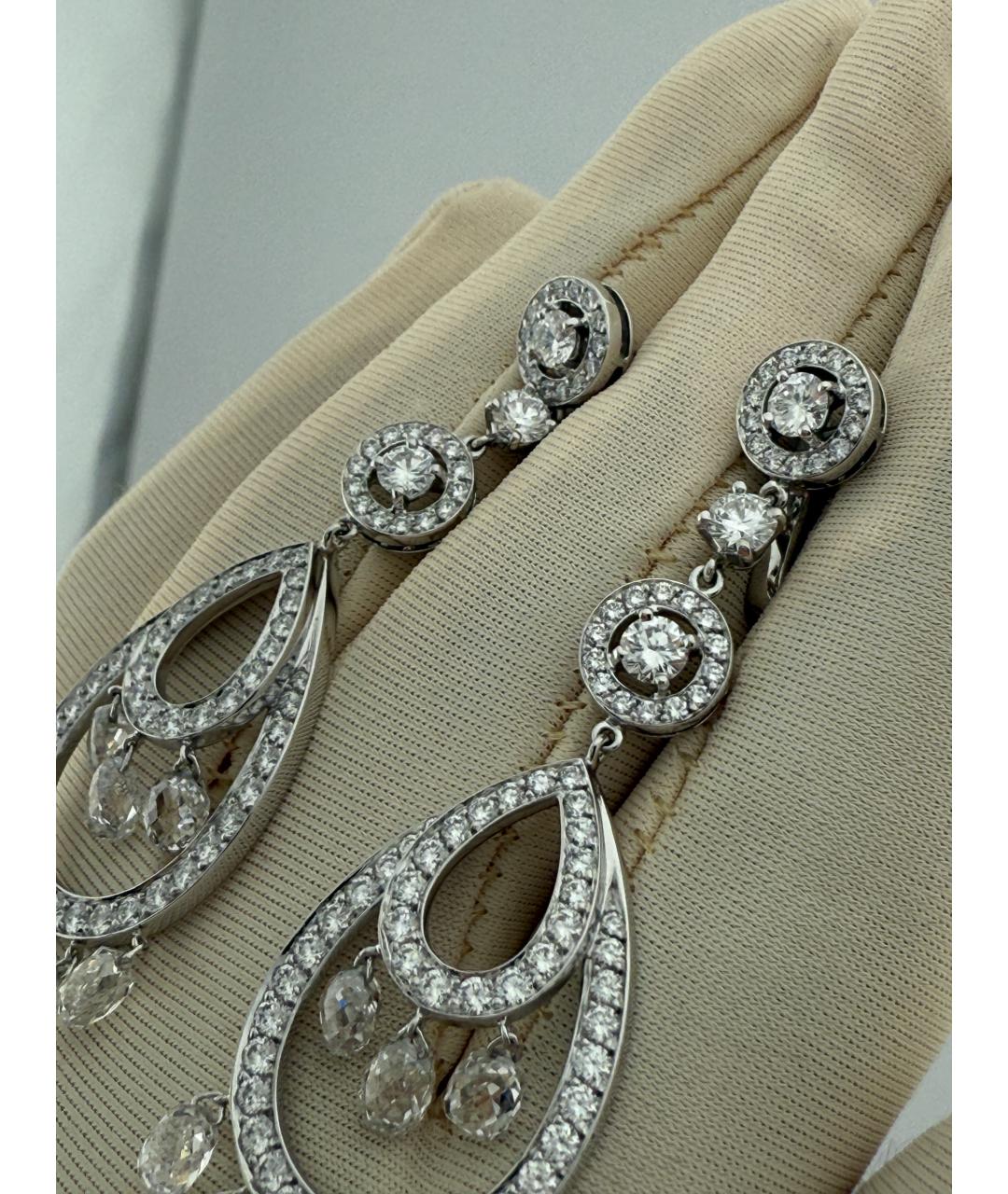 BOUCHERON Серебряные серьги из белого золота, фото 4