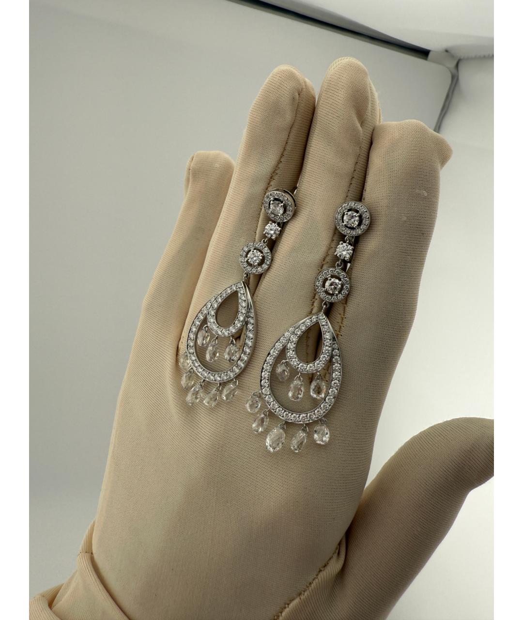 BOUCHERON Серебряные серьги из белого золота, фото 2