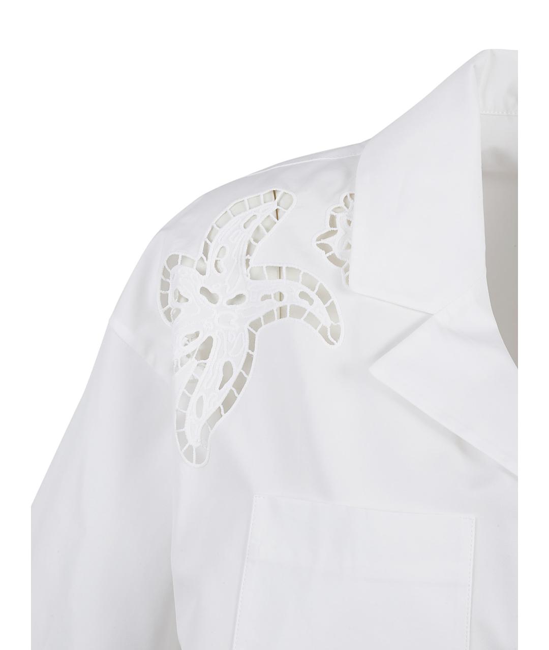 VERSACE Белая хлопковая рубашка, фото 3