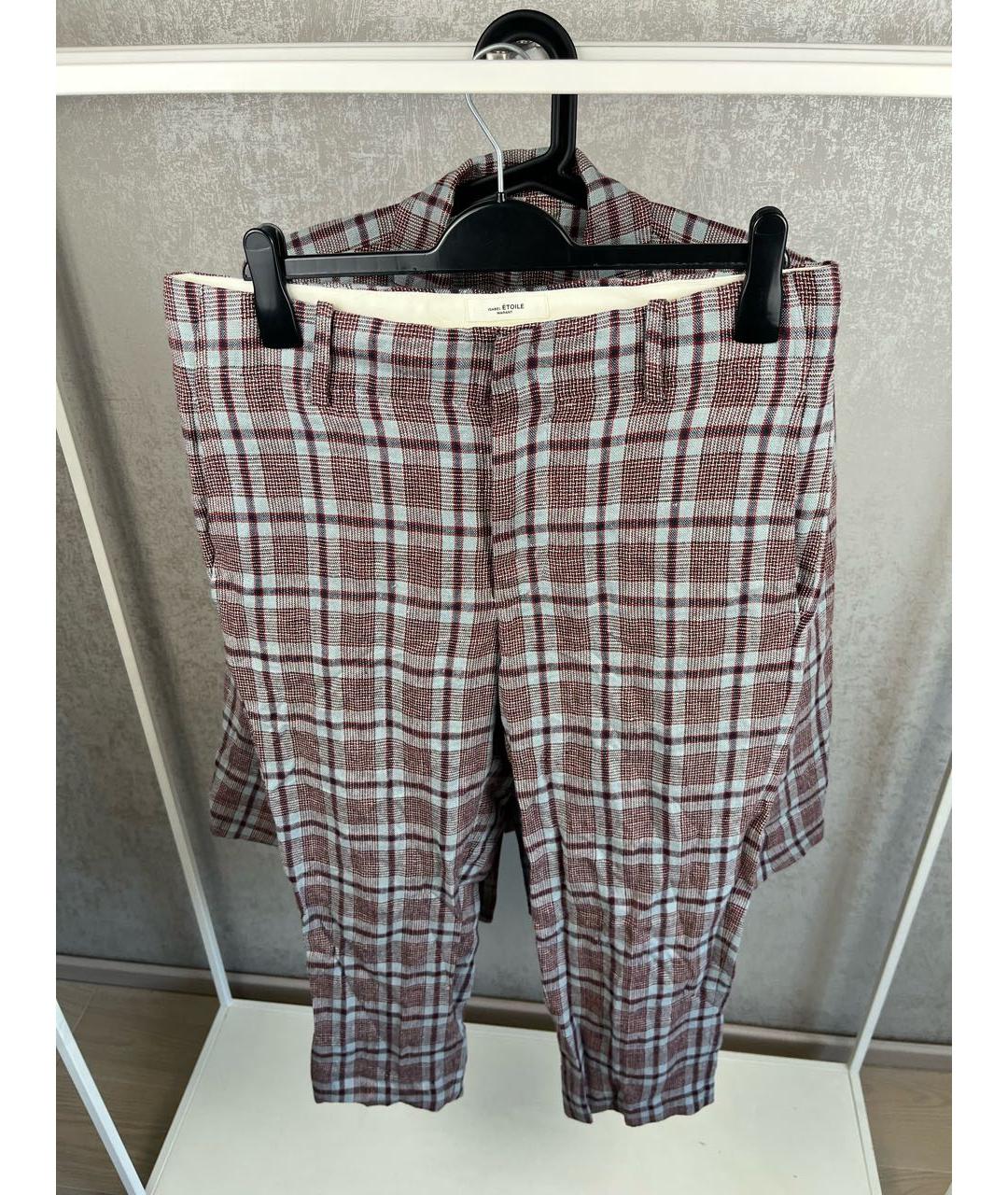 ISABEL MARANT ETOILE Мульти льняной костюм с брюками, фото 3