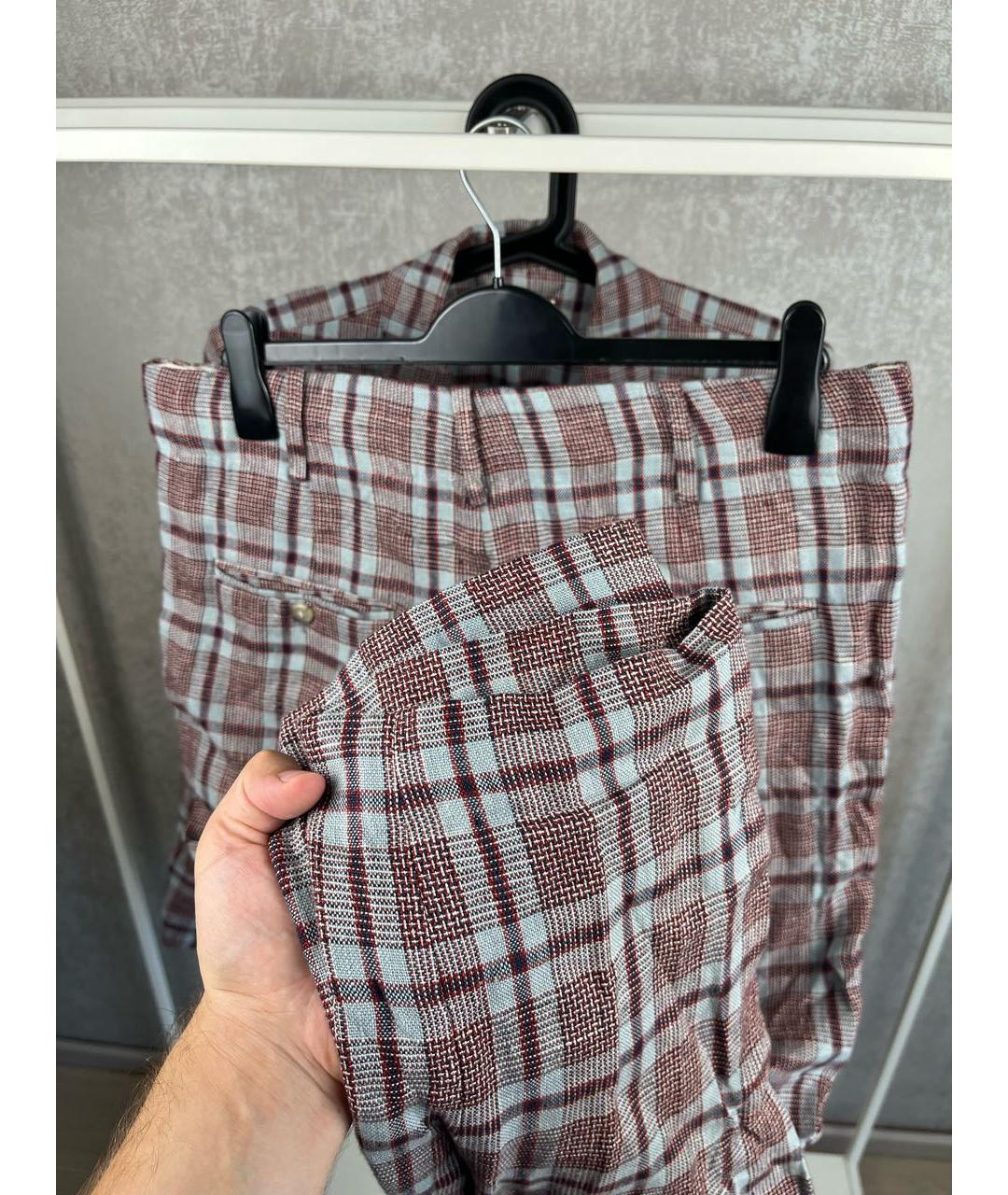 ISABEL MARANT ETOILE Мульти льняной костюм с брюками, фото 8