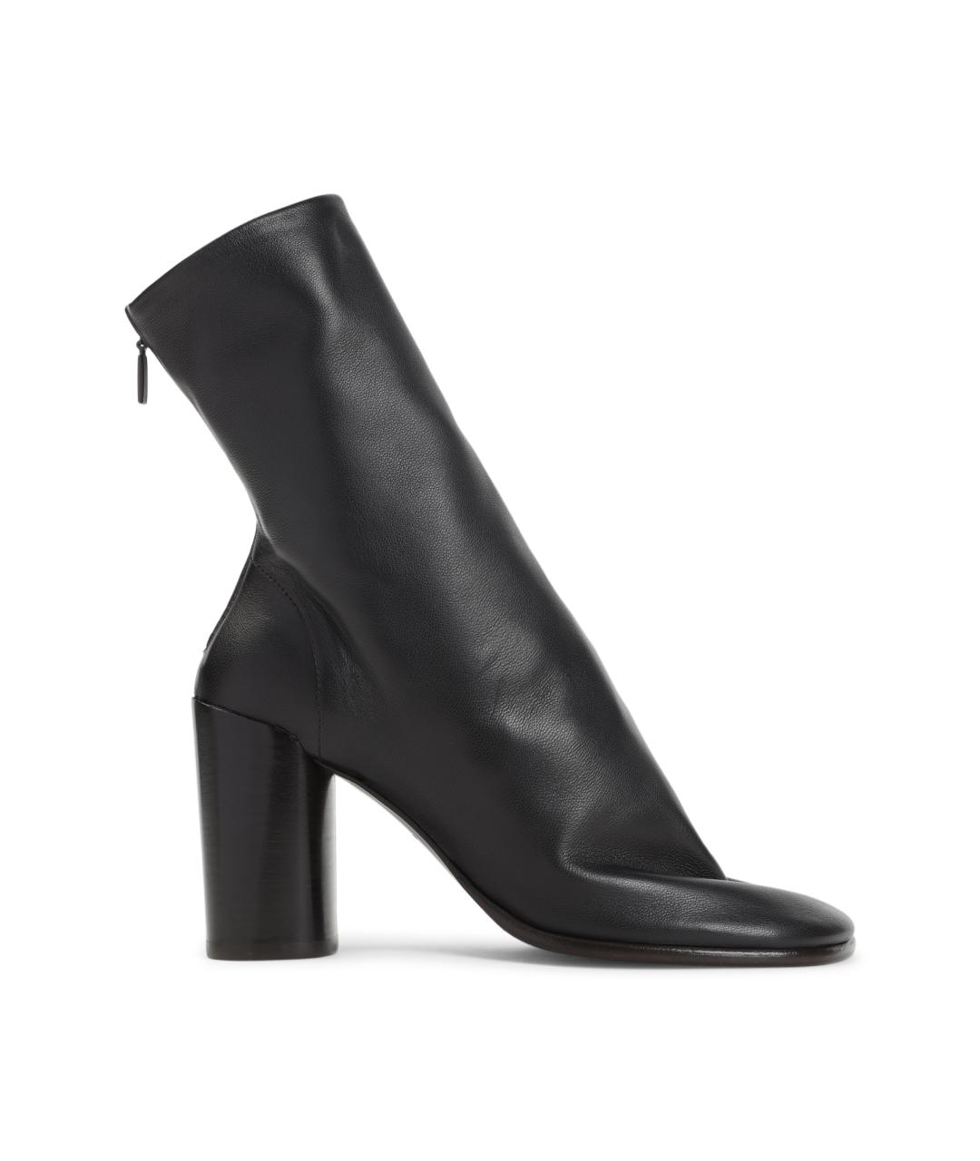 LEMAIRE Коричневые кожаные ботильоны, фото 1