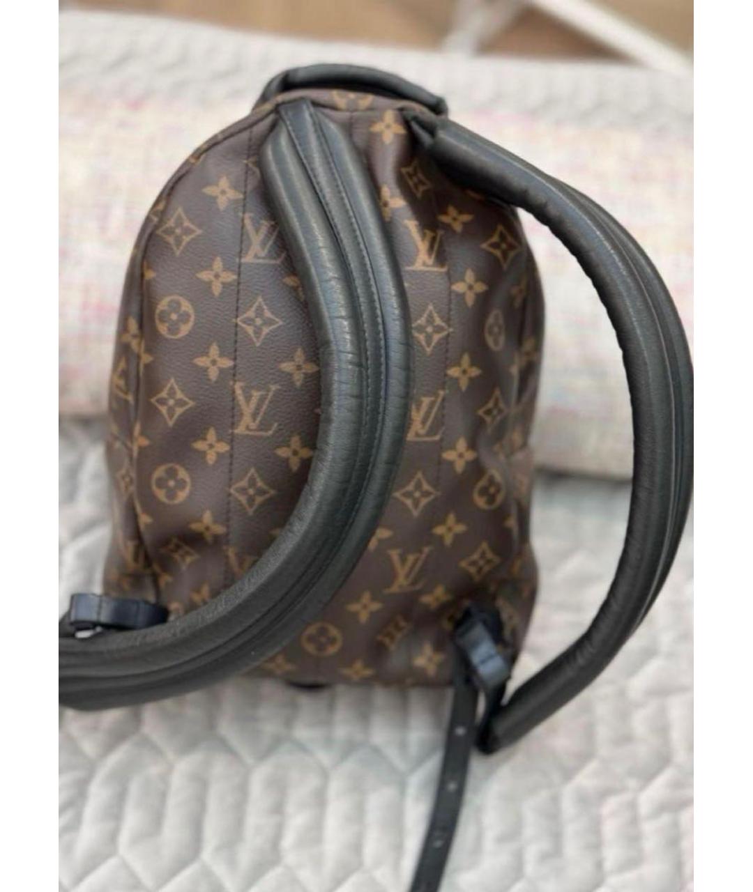 LOUIS VUITTON Коричневый рюкзак, фото 3