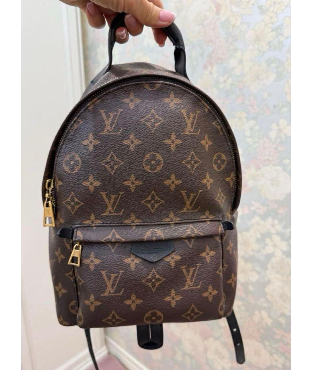 LOUIS VUITTON Коричневый рюкзак, фото 2