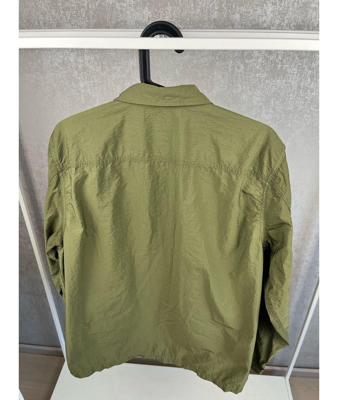 HUGO Зеленая полиамидовая куртка, фото 2