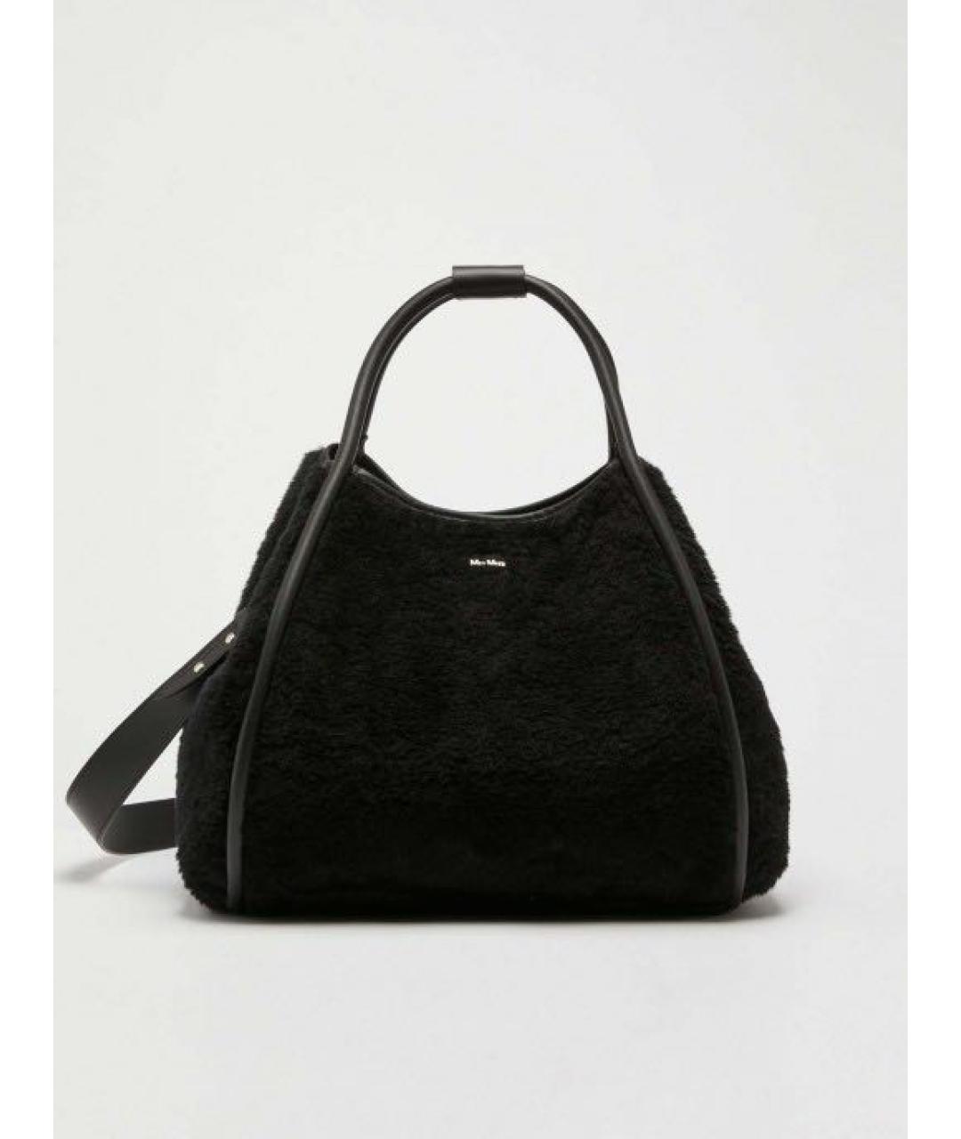 MAX MARA Черная сумка тоут, фото 5