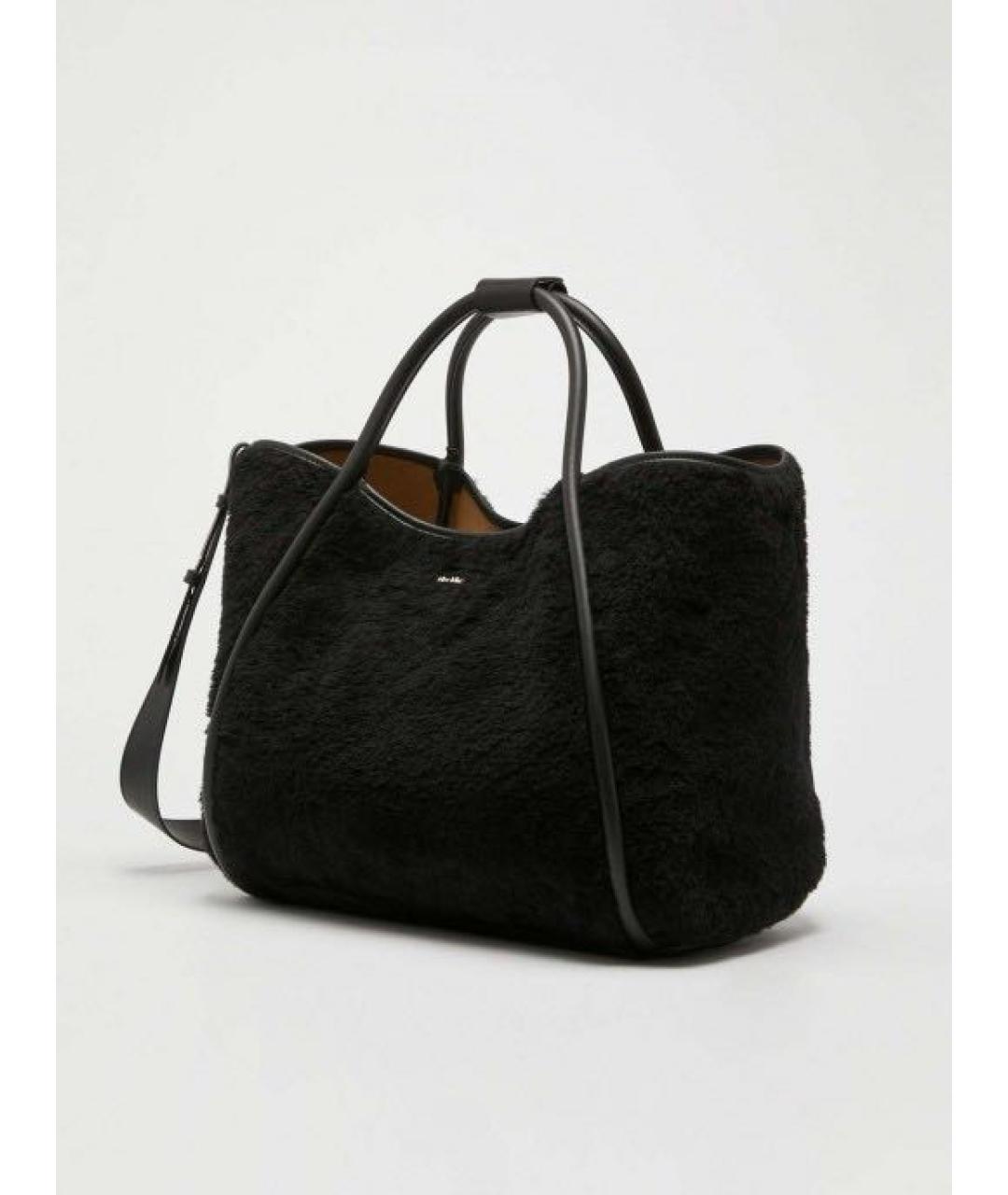 MAX MARA Черная сумка тоут, фото 2