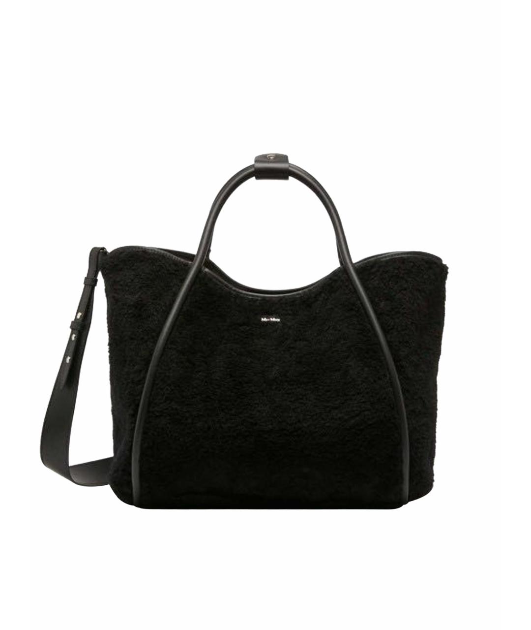 MAX MARA Черная сумка тоут, фото 1