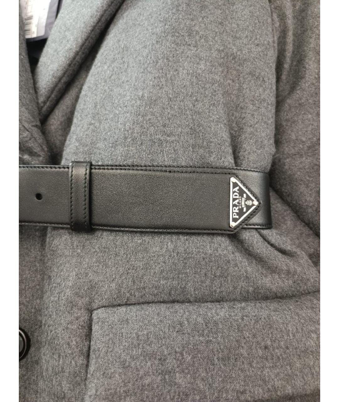 PRADA Антрацитовая шерстяная куртка, фото 3