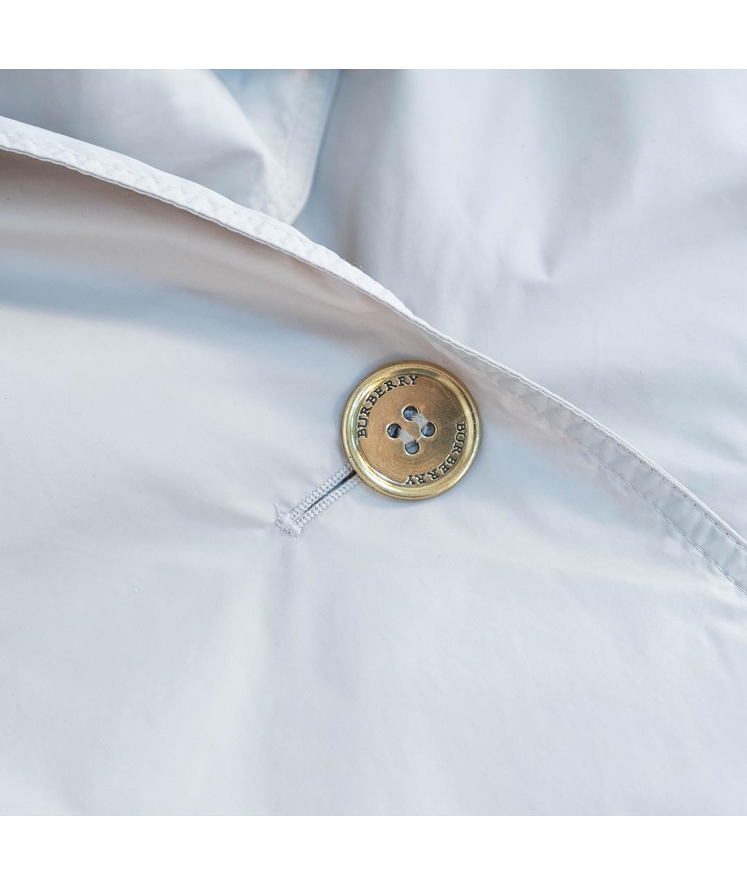 BURBERRY Бежевый полиамидовый тренч/плащ, фото 4