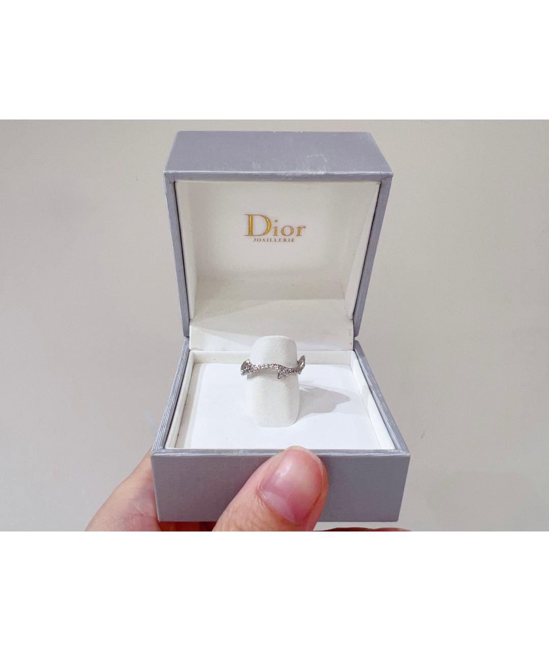 CHRISTIAN DIOR Белое кольцо из белого золота, фото 2