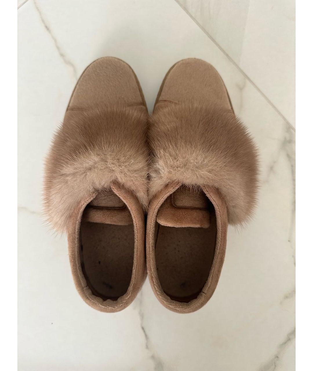 MAX MARA Бежевые лоферы, фото 2