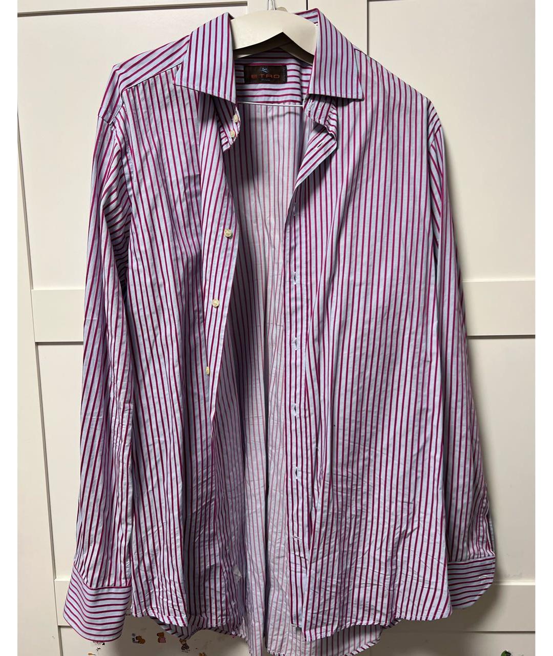 ETRO Мульти классическая рубашка, фото 4