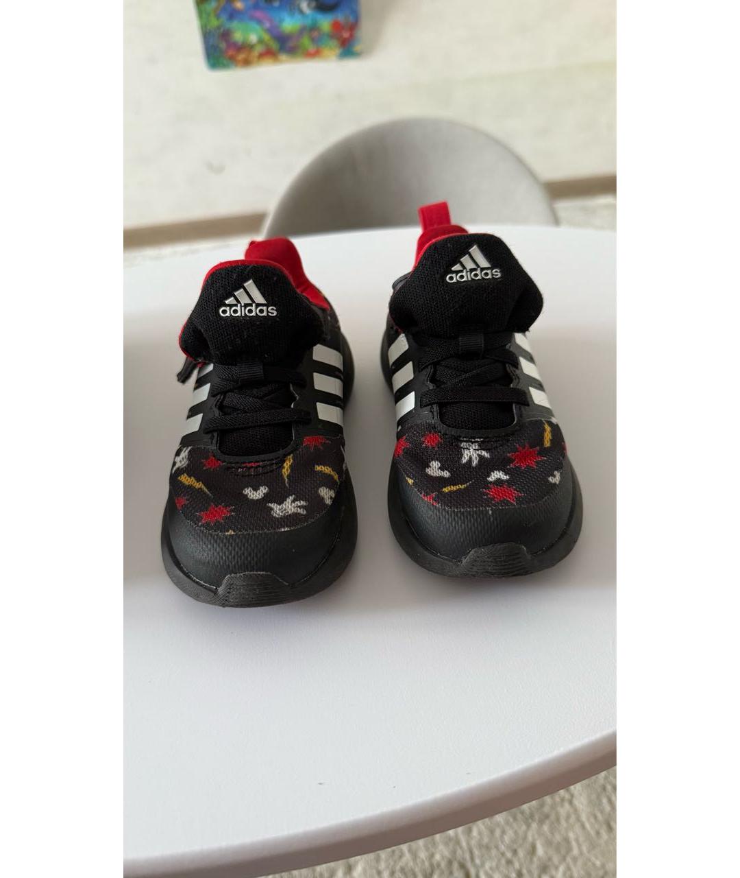 ADIDAS Черные кеды, фото 2