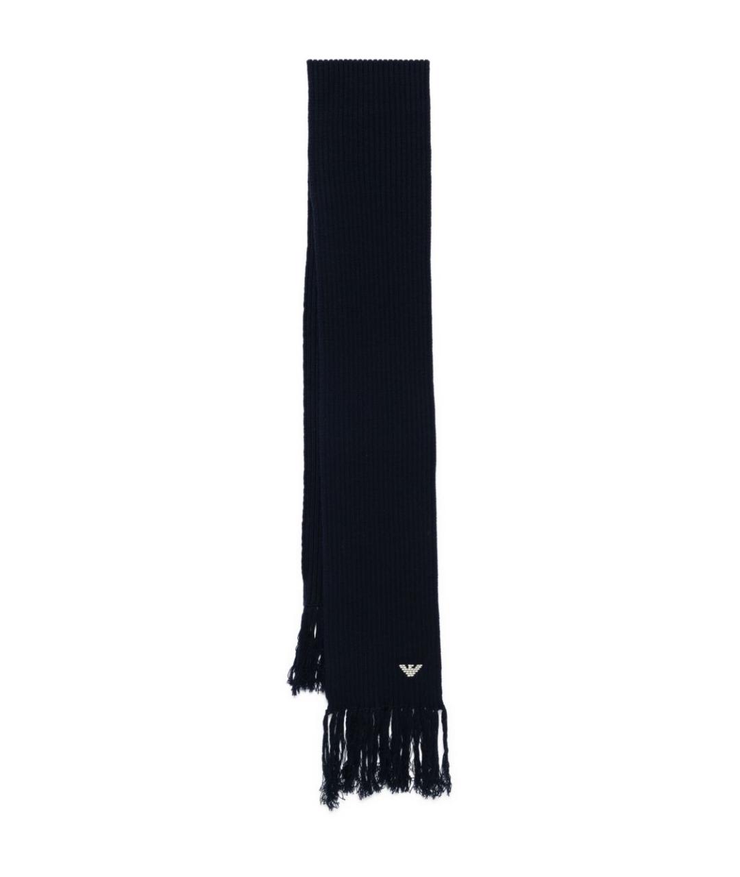 EMPORIO ARMANI Синий шарф, фото 1