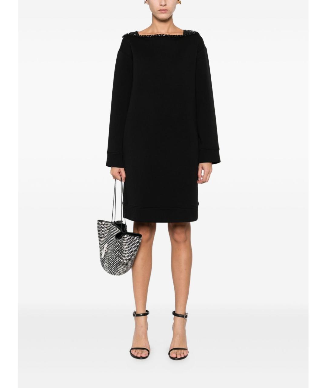 EMPORIO ARMANI Черное платье, фото 4