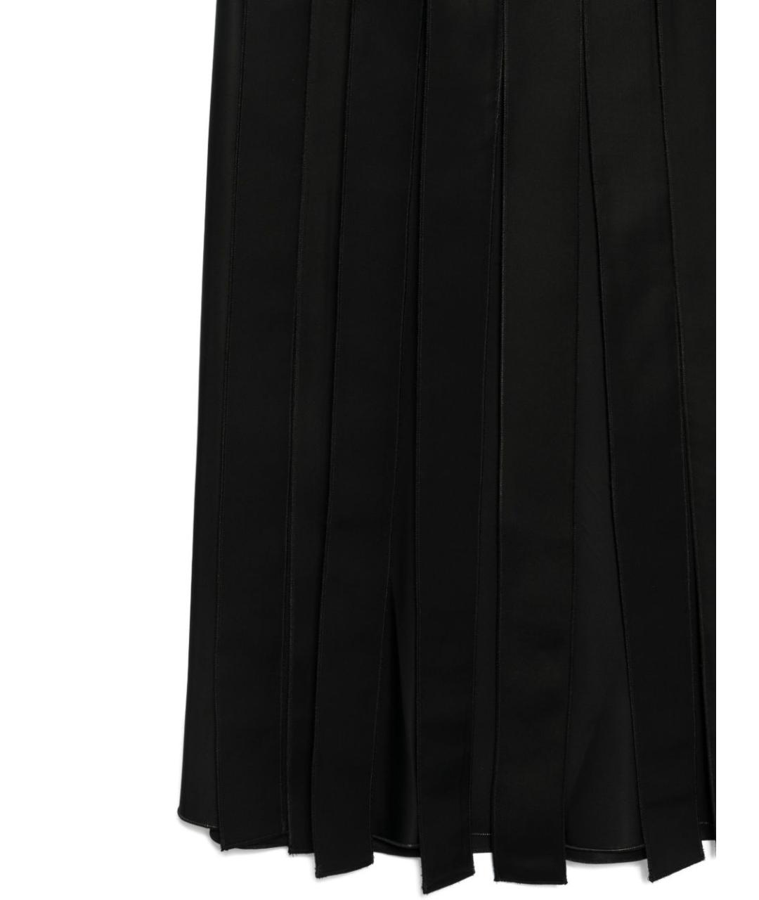 EMPORIO ARMANI Черная юбка миди, фото 2