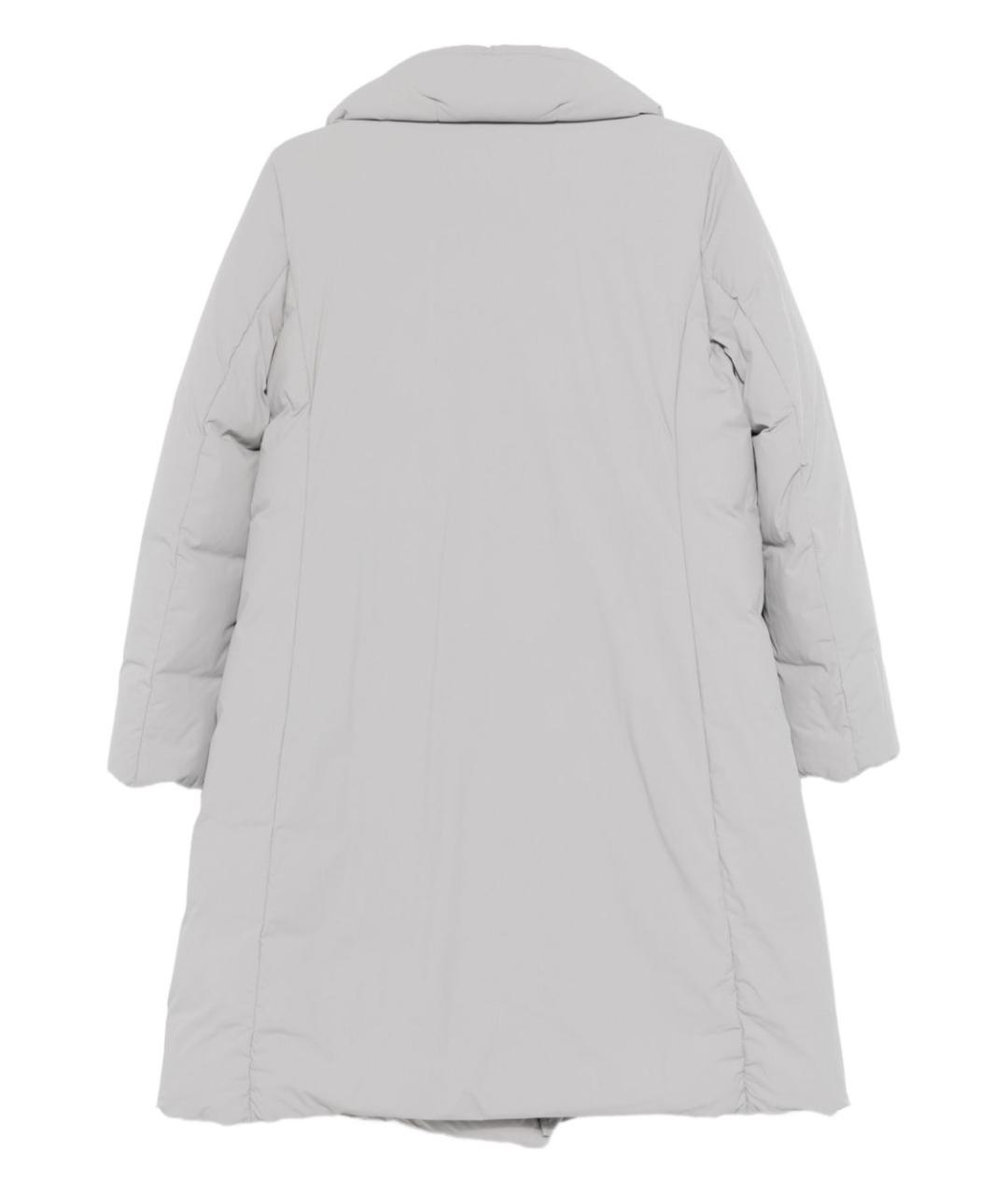 EMPORIO ARMANI Серебряная полиамидовая куртка, фото 2