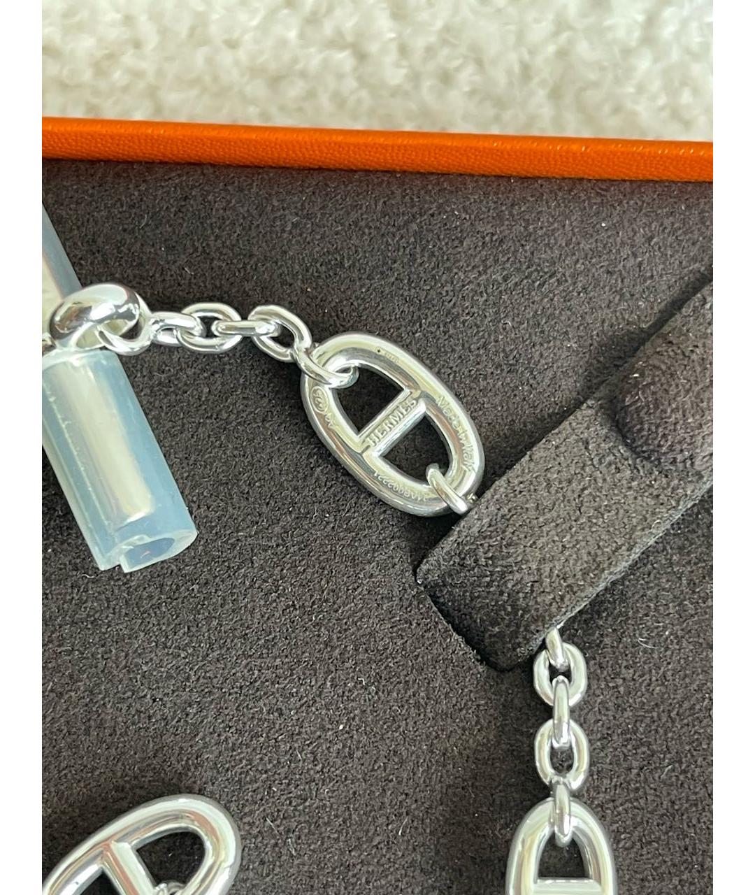 HERMES Серебряная серебряная цепочка, фото 5