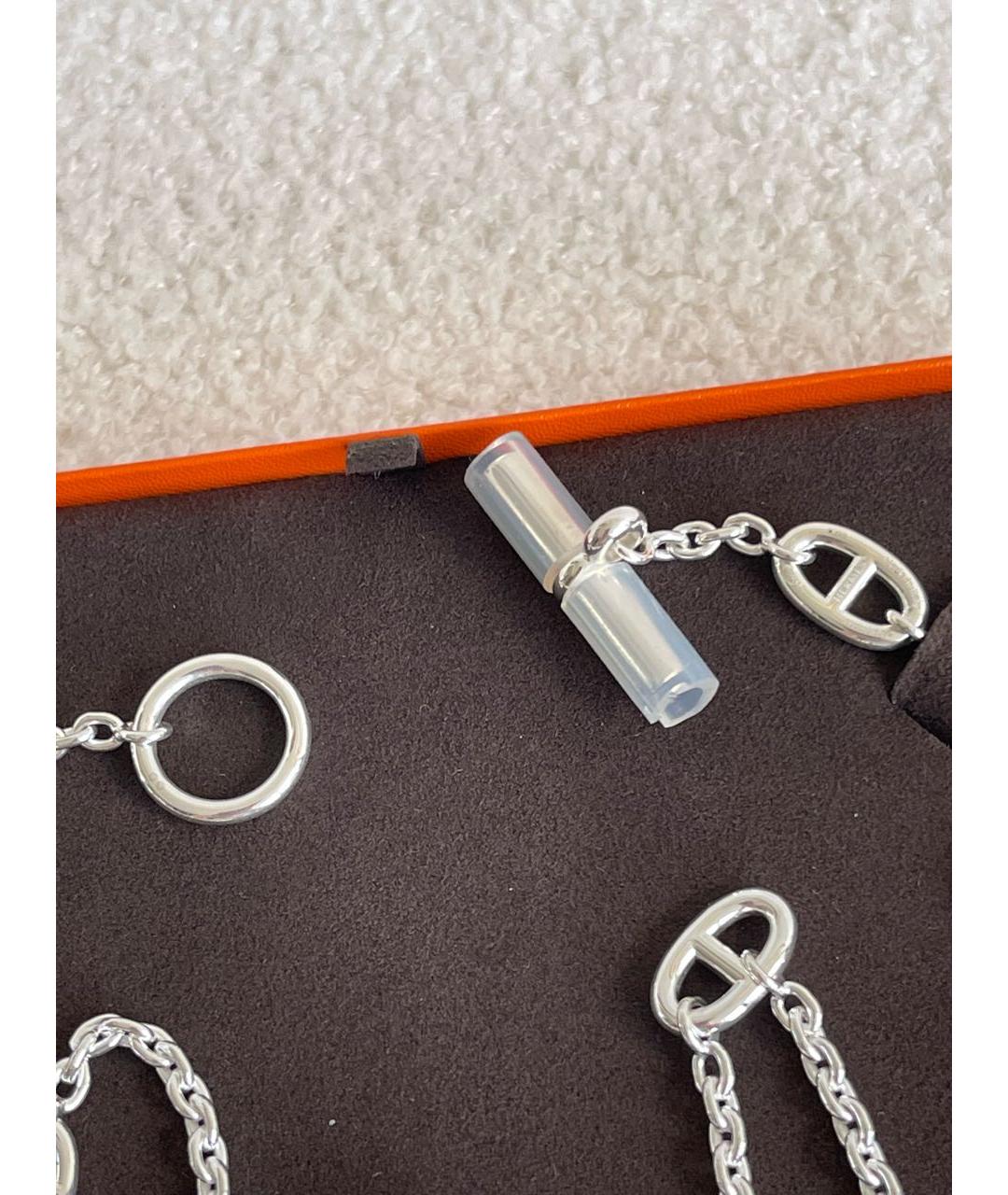 HERMES Серебряная серебряная цепочка, фото 6