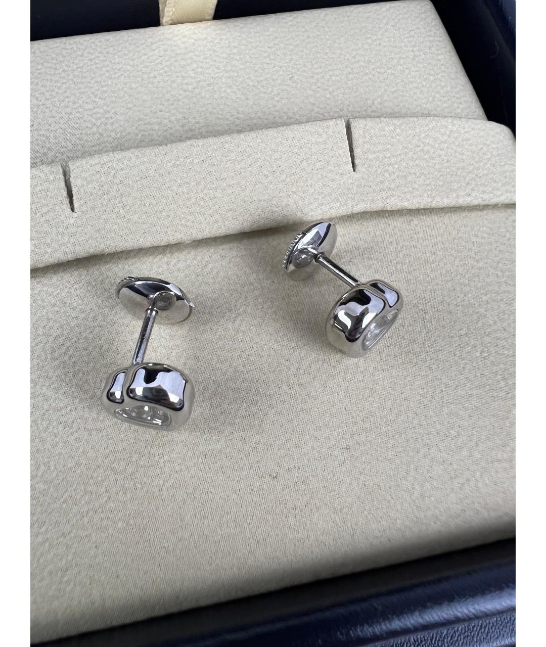 CHOPARD Серебряные серьги из белого золота, фото 4