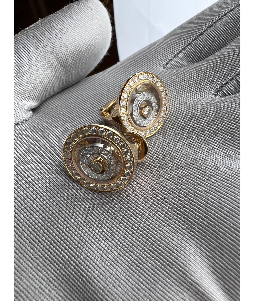 CHOPARD Золотые серьги из розового золота, фото 7