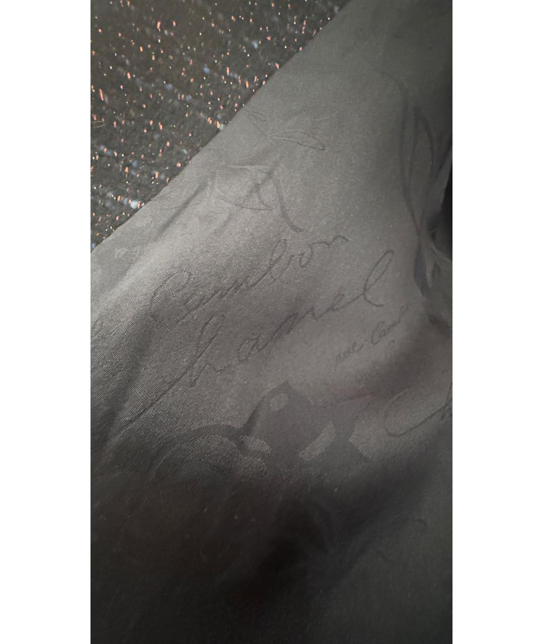 CHANEL Фиолетовый шерстяной жакет/пиджак, фото 5