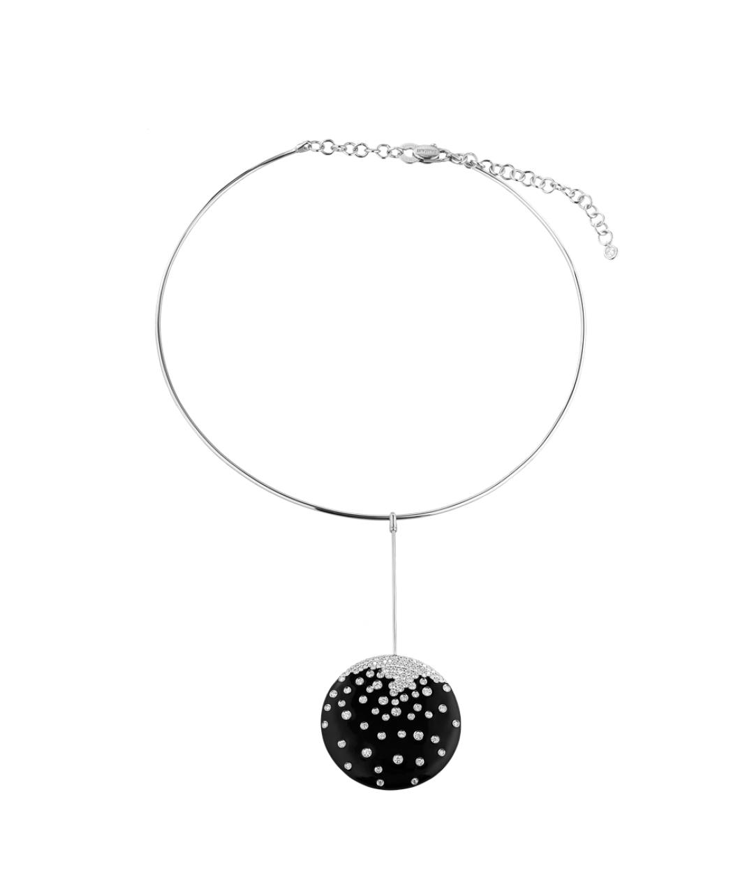 DAMIANI Черная подвеска из белого золота, фото 1