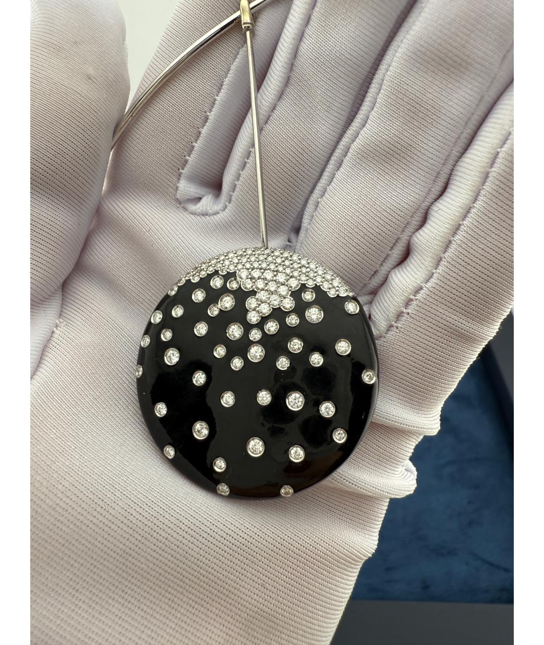 DAMIANI Черная подвеска из белого золота, фото 6