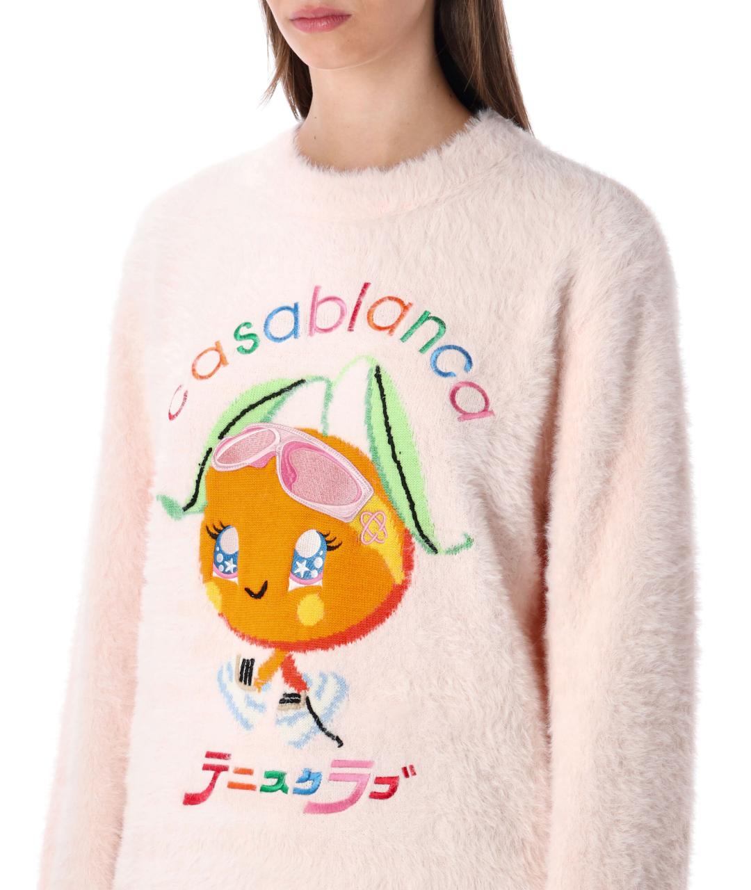 CASABLANCA Розовый джемпер / свитер, фото 4