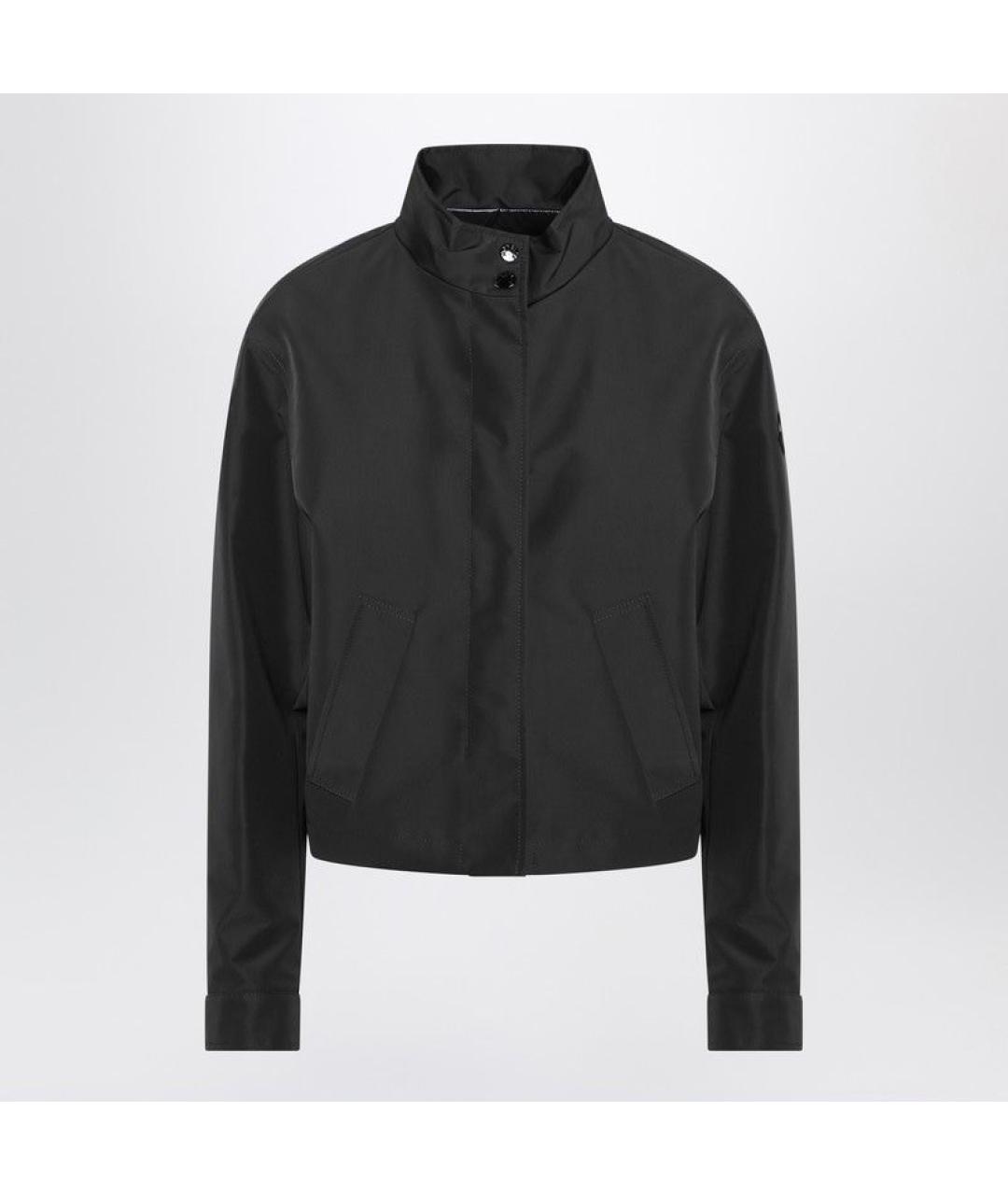 MONCLER Черная полиэстеровая куртка, фото 2