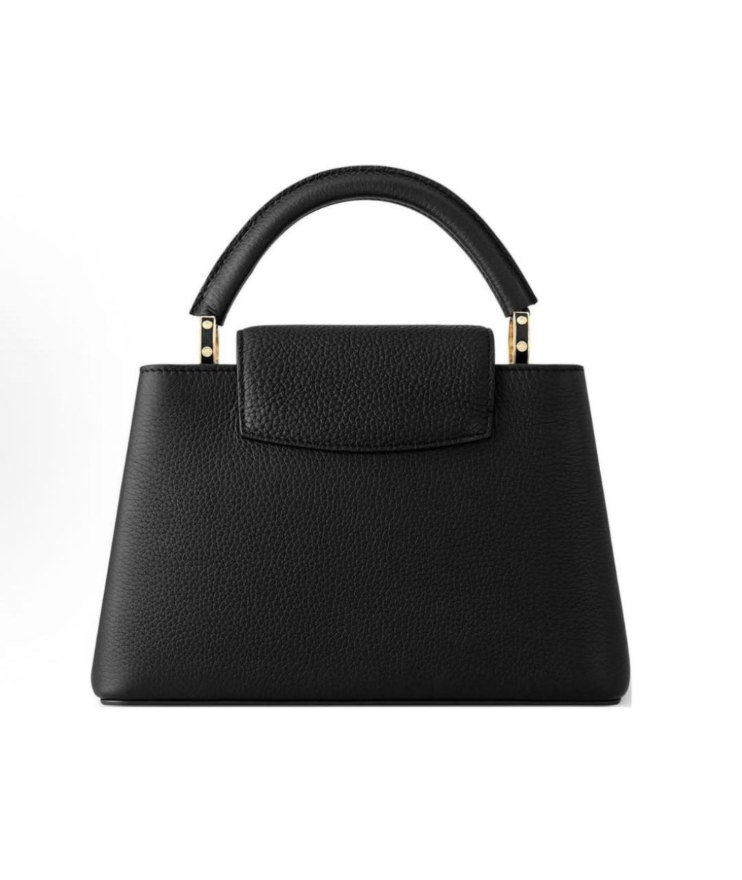 LOUIS VUITTON Черная сумка с короткими ручками, фото 3