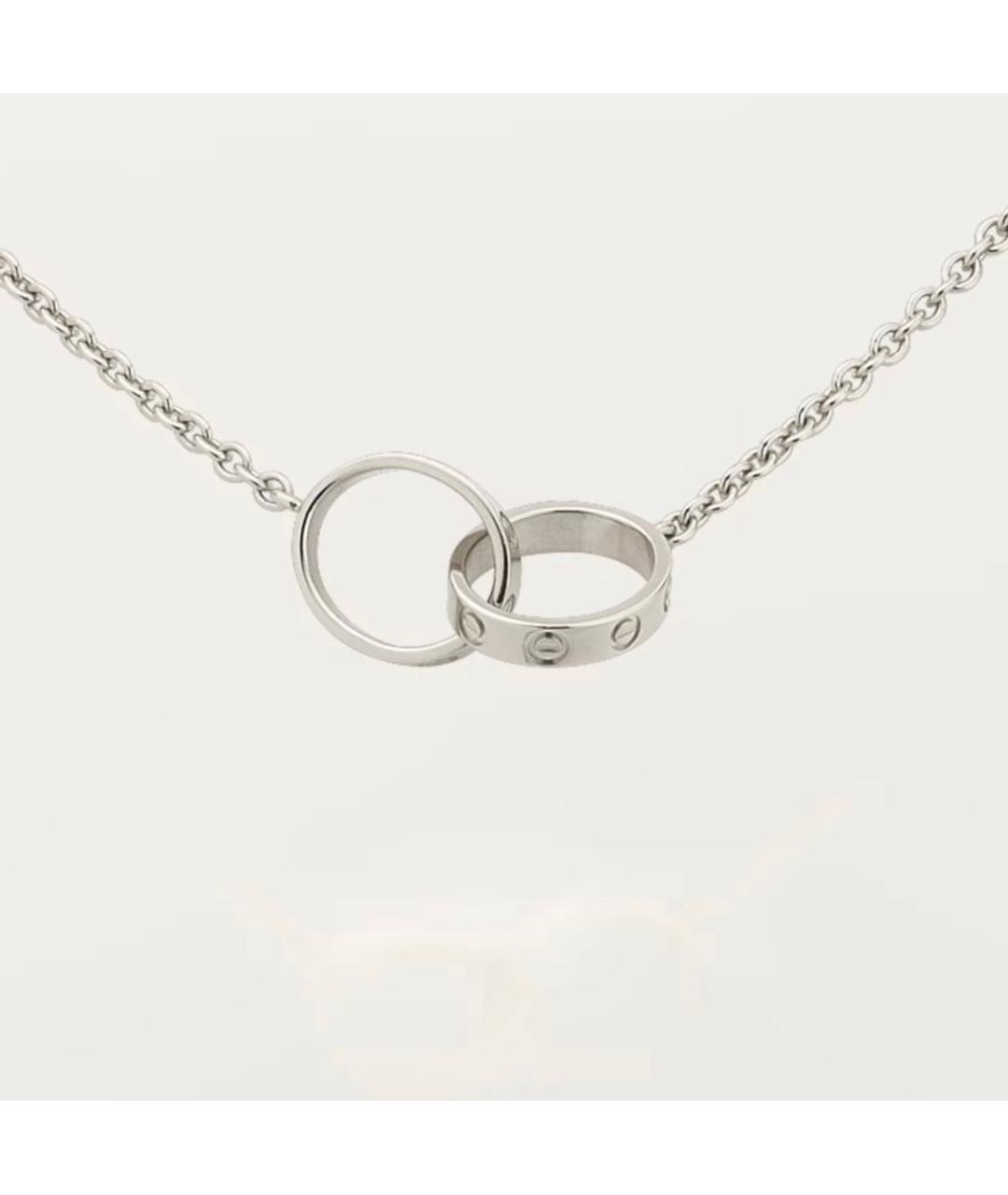 CARTIER Серебряная подвеска из белого золота, фото 2