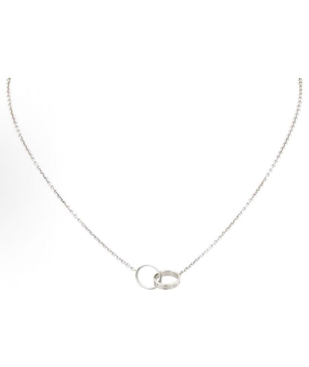 CARTIER Серебряная подвеска из белого золота, фото 1