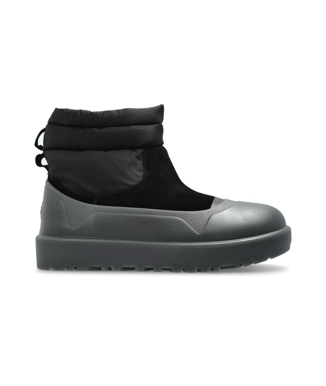 UGG AUSTRALIA Серые резиновые высокие ботинки, фото 5