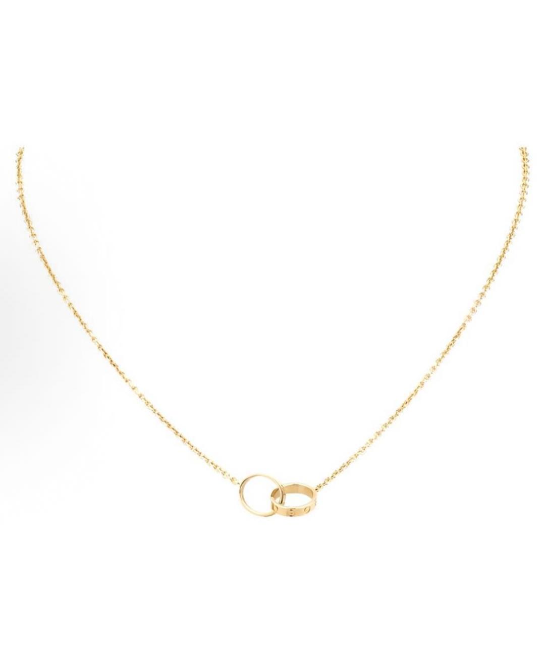 CARTIER Золотая подвеска из желтого золота, фото 1