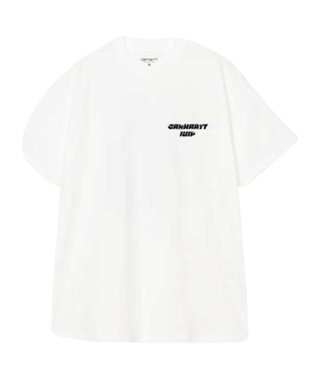CARHARTT WIP Белая хлопковая футболка, фото 1