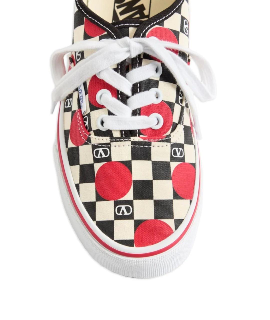 VALENTINO Мульти текстильные кроссовки, фото 4