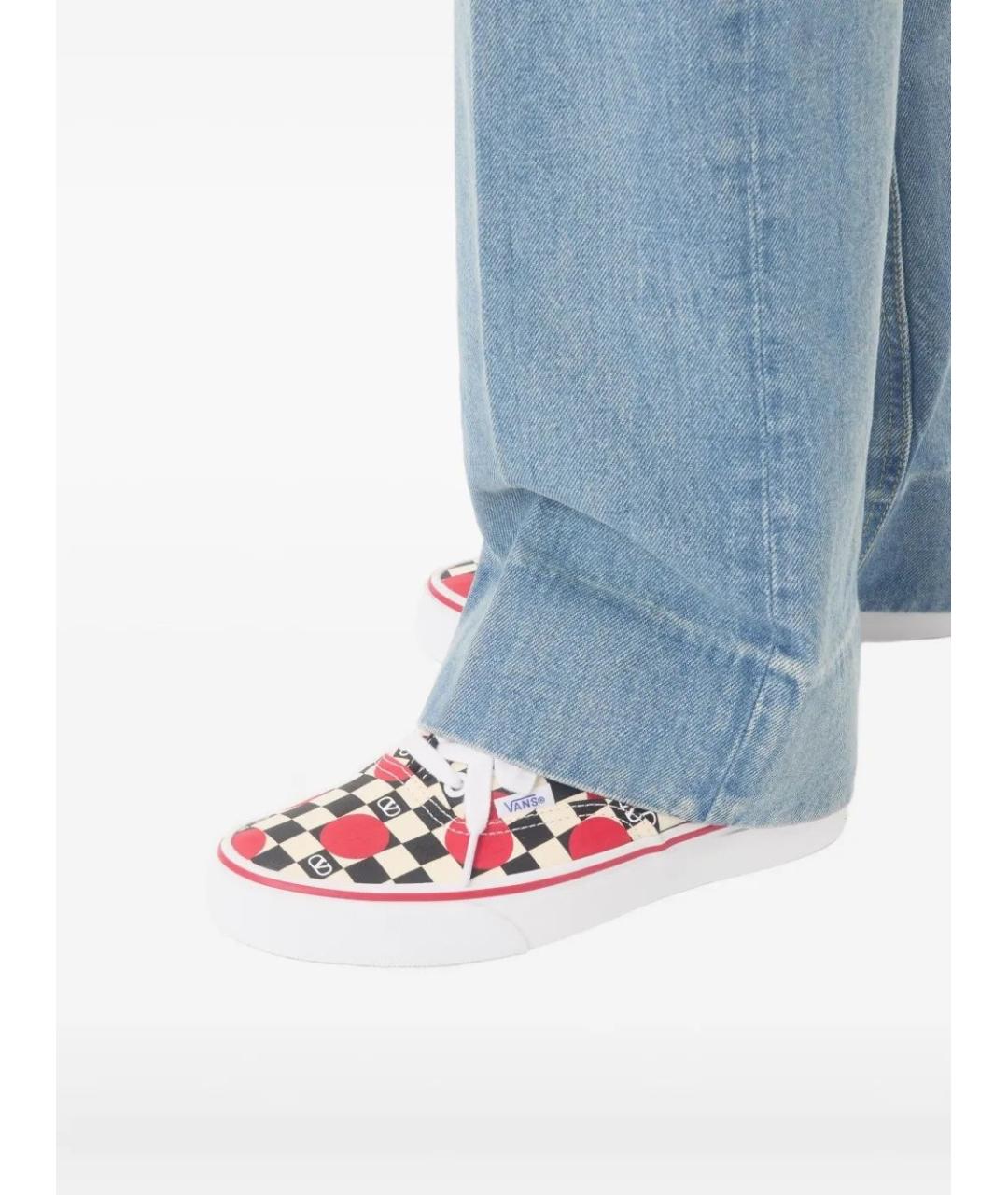 VALENTINO Мульти текстильные кроссовки, фото 5