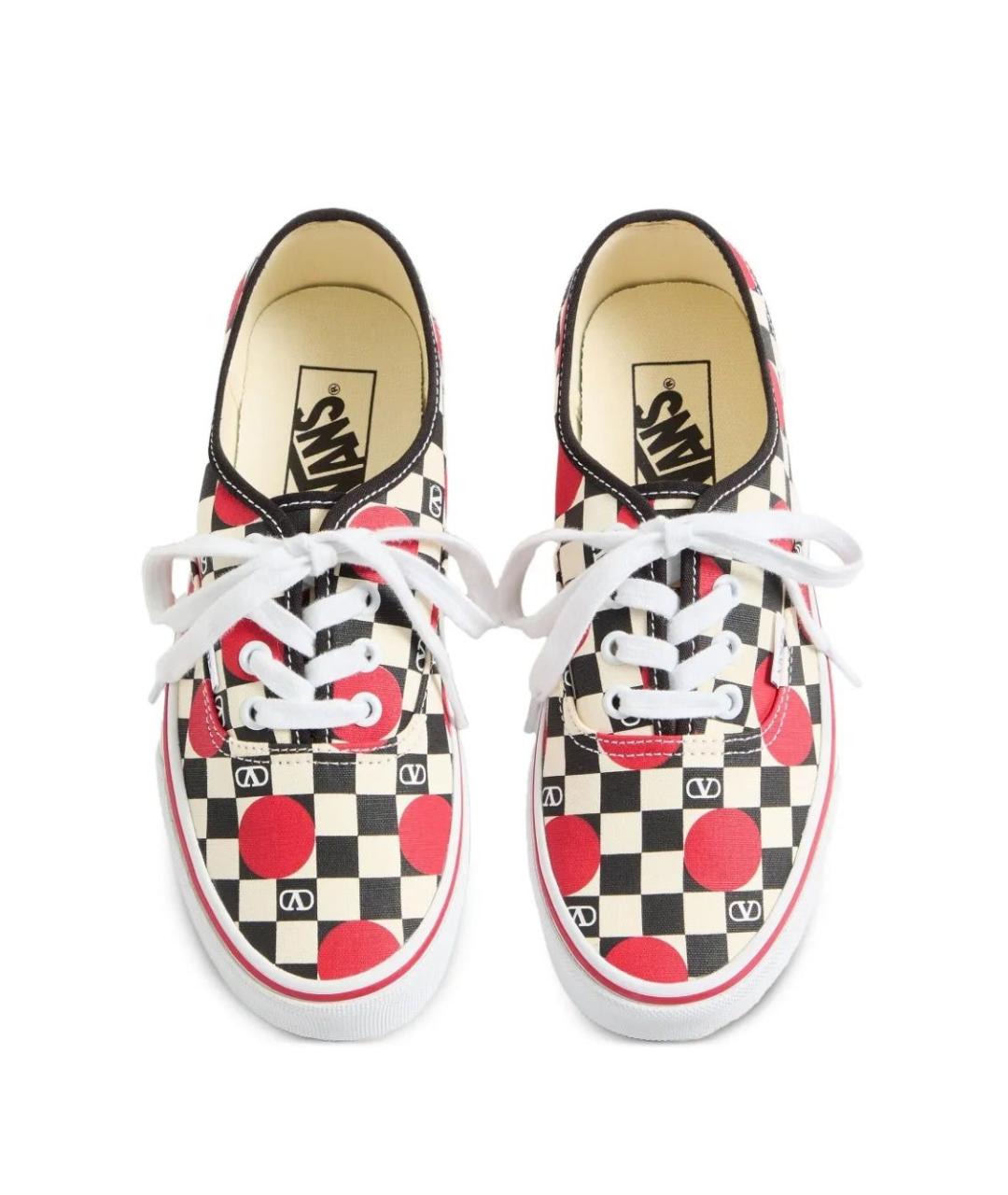 VALENTINO Мульти текстильные кроссовки, фото 3