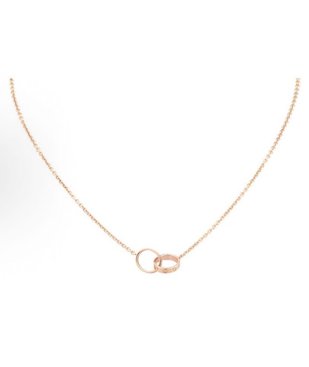 CARTIER Колье из розового золота, фото 6