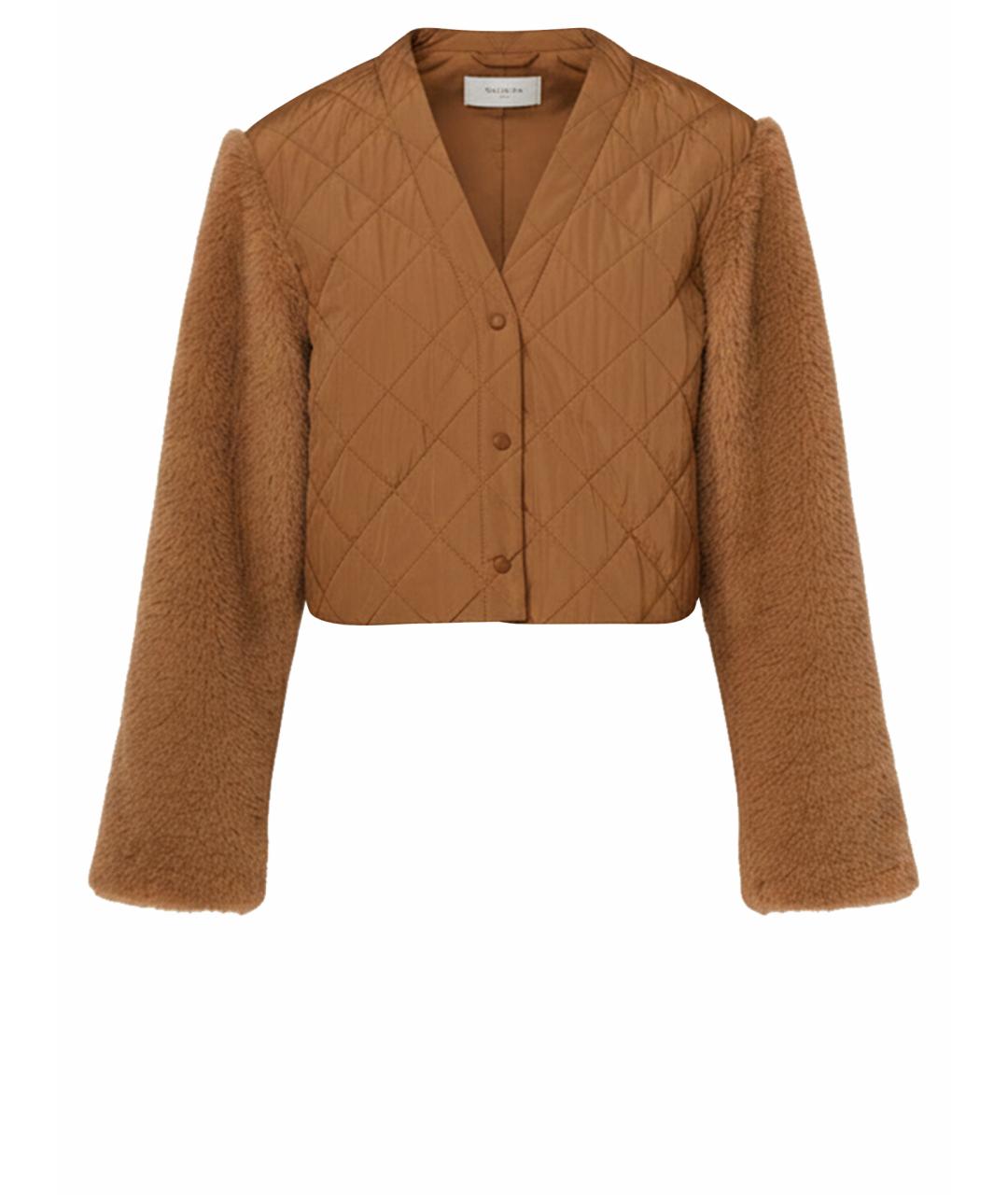 MAX MARA Бежевое шерстяное пальто, фото 1