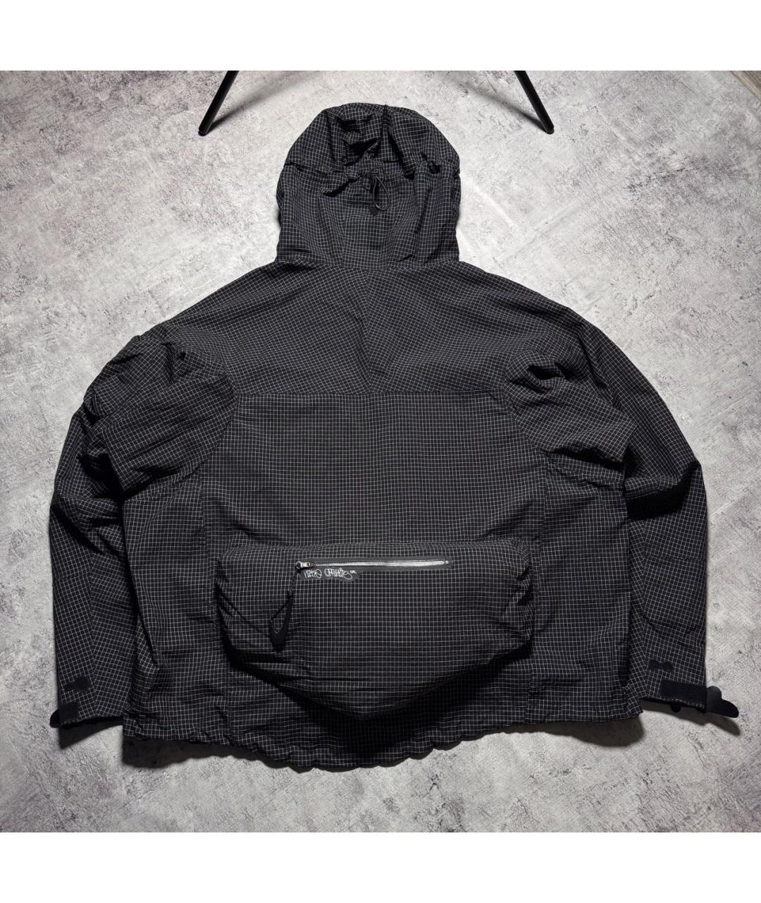 NIKE X OFF-WHITE Черная полиамидовая куртка, фото 9