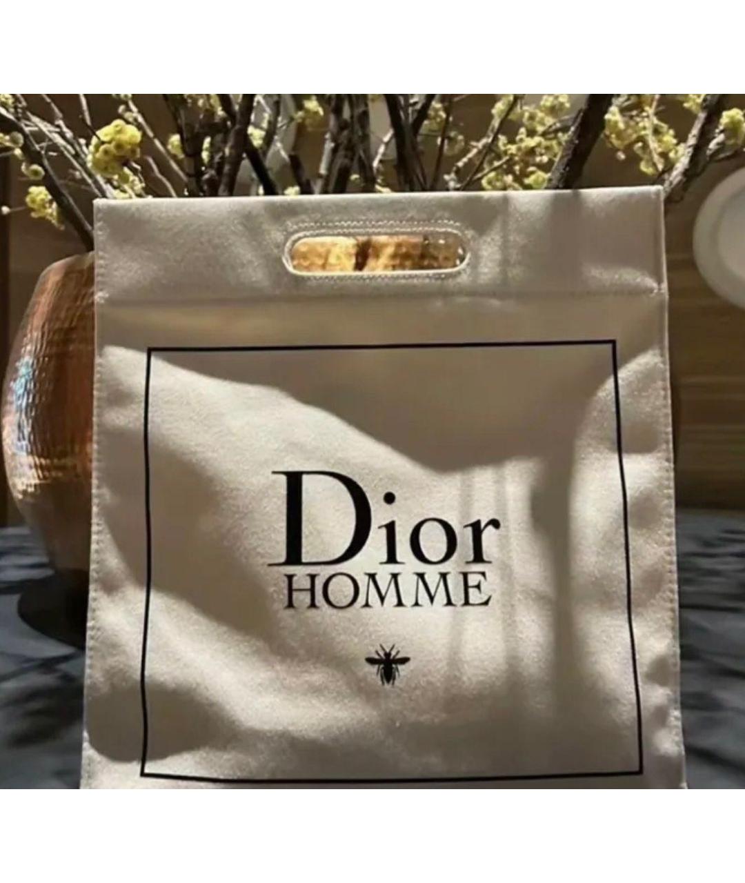 CHRISTIAN DIOR Бежевая сумка тоут, фото 3