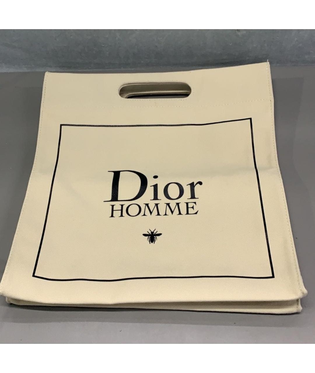 CHRISTIAN DIOR Бежевая сумка тоут, фото 4