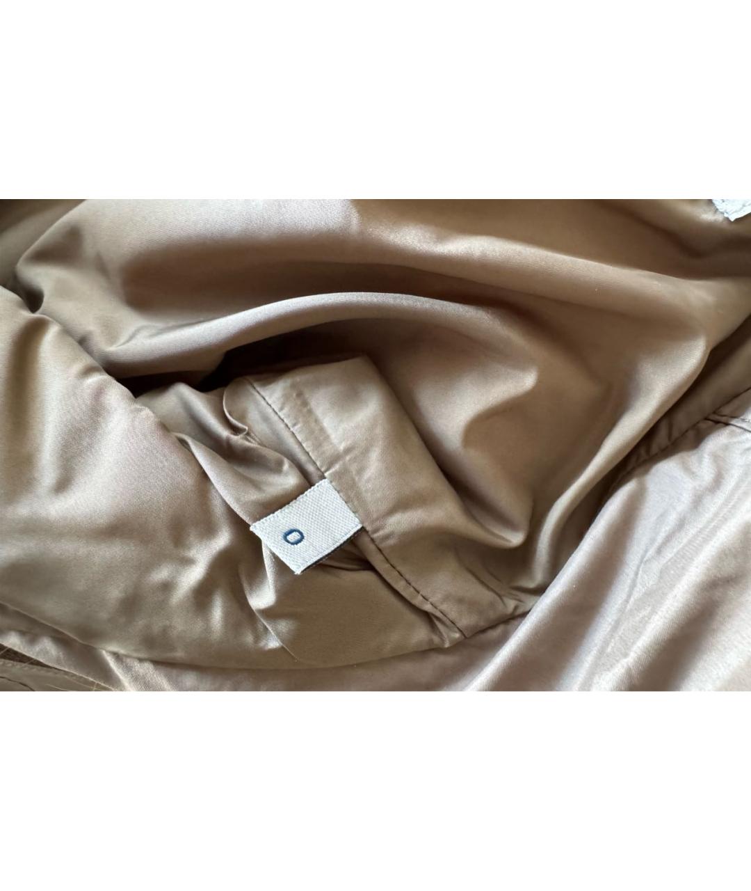 MONCLER Золотой пуховик, фото 5