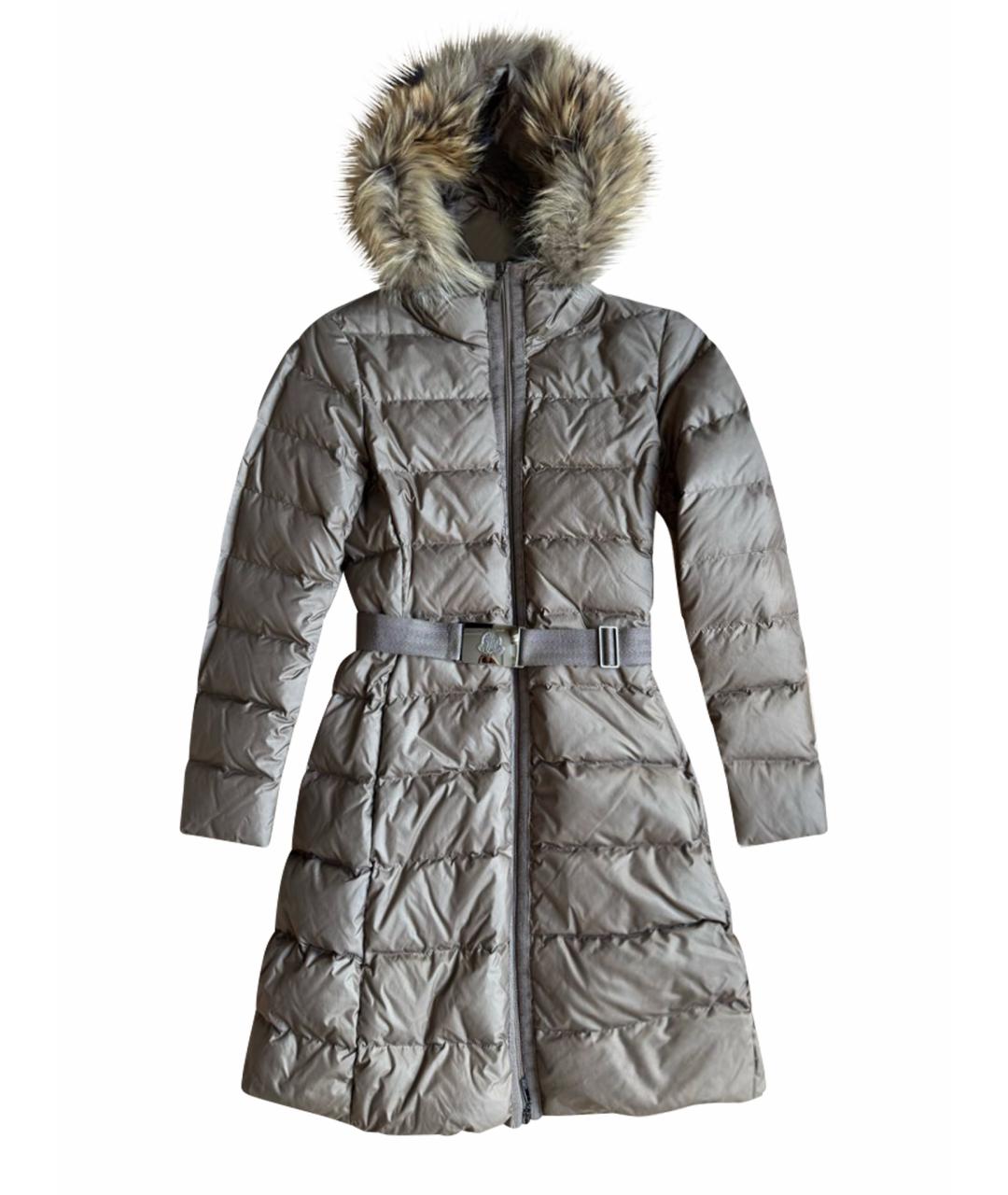 MONCLER Золотой пуховик, фото 1