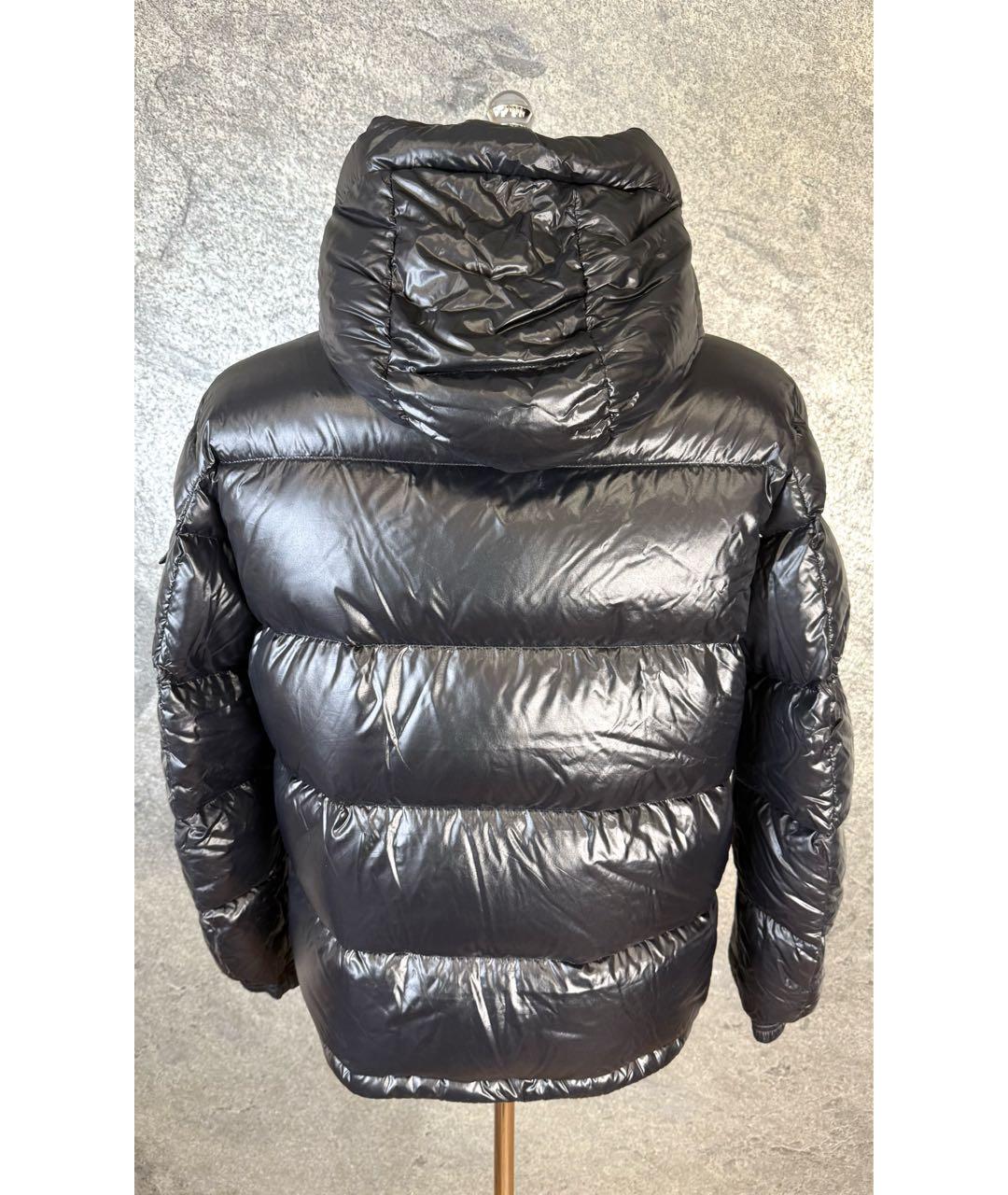 MONCLER GRENOBLE Черный пуховик, фото 2