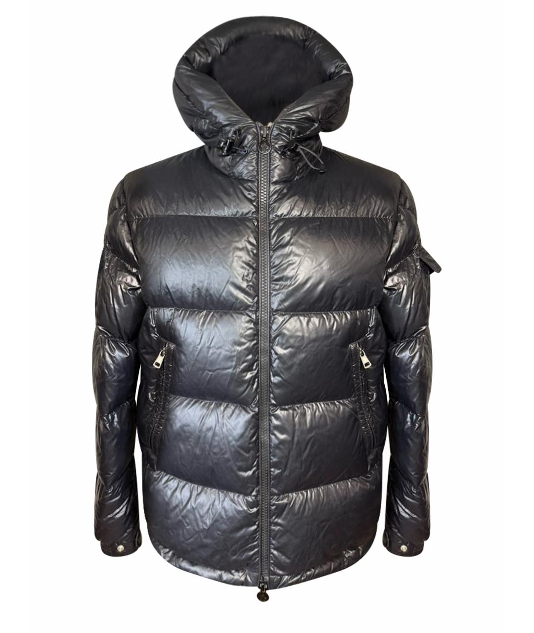 MONCLER GRENOBLE Черный пуховик, фото 1