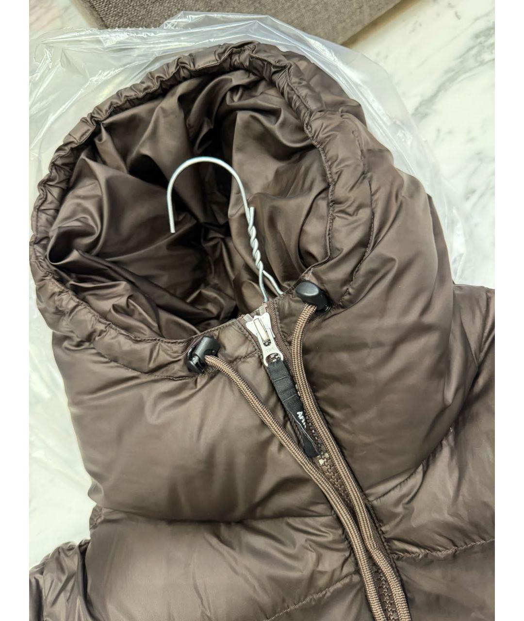 AXEL ARIGATO Коричневый пуховик, фото 3